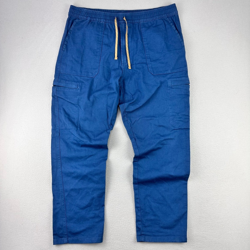 The North Face Motion Cargo Pants Mens XL Blue Comfort Stretch Performance Tech‎